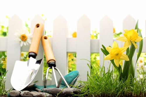Seasonal garden maintenance and planting in a Worcester Park home